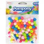 Pompony kreatywne Brewis 1cm Mix, 100szt - 2